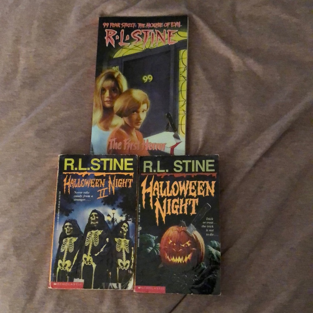 R.L. Stine books